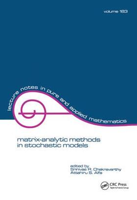 Chakravarthy / Alfa |  Matrix-Analytic Methods in Stochastic Models | Buch |  Sack Fachmedien