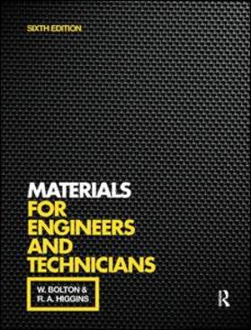 Bolton / Higgins |  Materials for Engineers and Technicians | Buch |  Sack Fachmedien