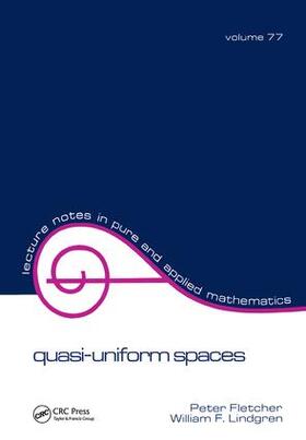 Fletcher / Lindgren |  Quasi-Uniform SPates | Buch |  Sack Fachmedien