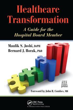 Joshi / Horak |  Healthcare Transformation | Buch |  Sack Fachmedien