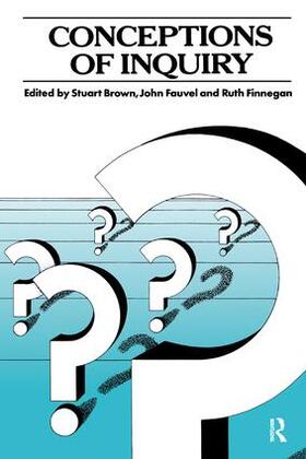 Brown / Fauvel / Finnegan |  Conceptions of Inquiry | Buch |  Sack Fachmedien