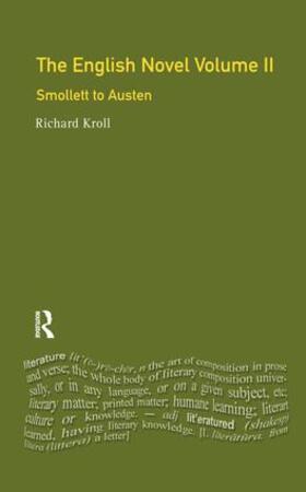 Kroll |  English Novel, Vol II, The | Buch |  Sack Fachmedien
