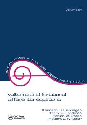 Hannsgen |  Volterra and Functional Differential Equations | Buch |  Sack Fachmedien