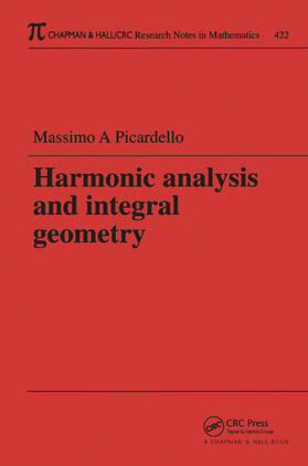 Picardello |  Harmonic Analysis and Integral Geometry | Buch |  Sack Fachmedien