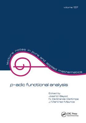 Bayod |  p-adic Function Analysis | Buch |  Sack Fachmedien