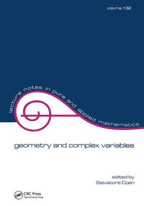 Coen |  Geometry and Complex Variables | Buch |  Sack Fachmedien