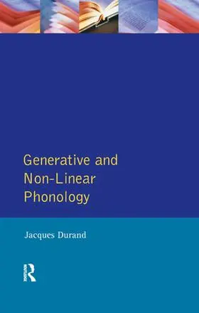 Durand |  Generative and Non-Linear Phonology | Buch |  Sack Fachmedien