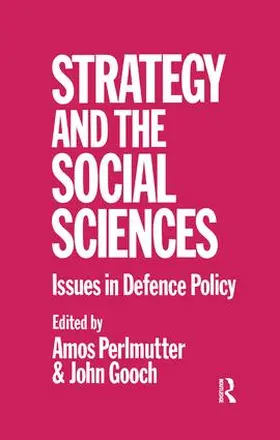 Gooch |  Strategy and the Social Sciences | Buch |  Sack Fachmedien