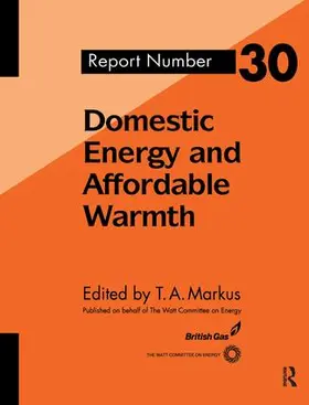 Markus |  Domestic Energy and Affordable Warmth | Buch |  Sack Fachmedien