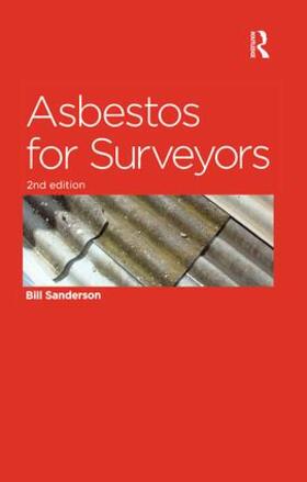 Sanderson |  Asbestos for Surveyors | Buch |  Sack Fachmedien