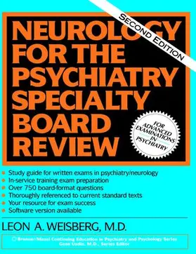 Weisberg |  Neurology For The Psychiatry Specialist Board | Buch |  Sack Fachmedien