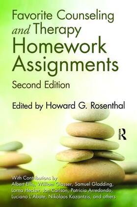 Rosenthal |  Favorite Counseling and Therapy Homework Assignments | Buch |  Sack Fachmedien