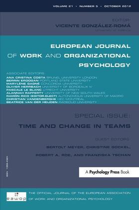 Meyer |  Time and Change in Teams | Buch |  Sack Fachmedien