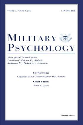 Gade |  Organizational Commitment in the Military | Buch |  Sack Fachmedien