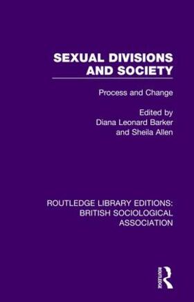 Allen / Leonard Barker |  Sexual Divisions and Society | Buch |  Sack Fachmedien
