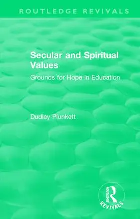 Plunkett |  Secular and Spiritual Values | Buch |  Sack Fachmedien