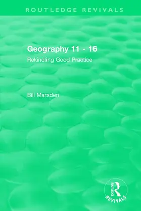 Marsden |  Geography 11 - 16 (1995) | Buch |  Sack Fachmedien