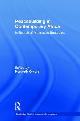 Omeje |  Peacebuilding in Contemporary Africa | Buch |  Sack Fachmedien