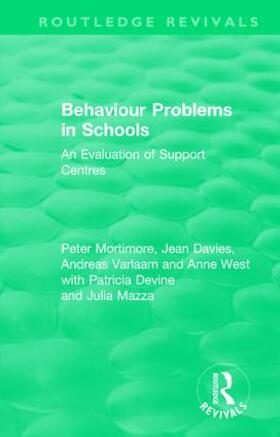 Mortimore / Davies / Varlaam |  Behaviour Problems in Schools | Buch |  Sack Fachmedien