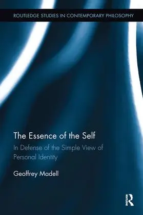 Madell |  The Essence of the Self | Buch |  Sack Fachmedien