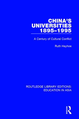 Hayhoe |  China's Universities, 1895-1995 | Buch |  Sack Fachmedien