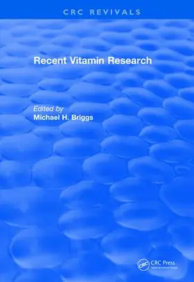 Michael |  Recent Vitamin Research (1984) | Buch |  Sack Fachmedien