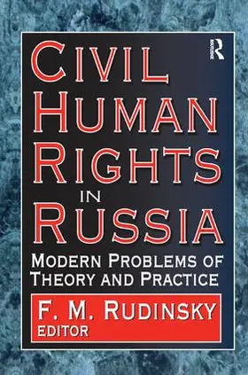 Rudinsky |  Civil Human Rights in Russia | Buch |  Sack Fachmedien