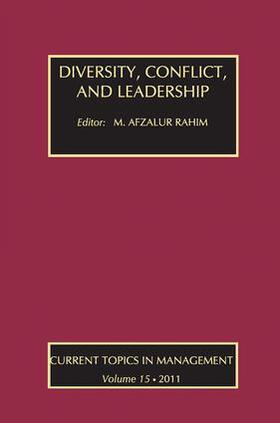 Coleman / Rahim |  Diversity, Conflict, and Leadership | Buch |  Sack Fachmedien