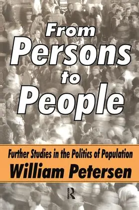 Petersen |  From Persons to People | Buch |  Sack Fachmedien