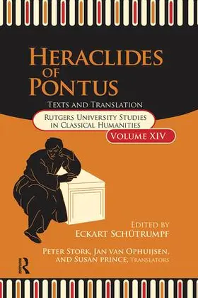 Schutrumpf |  Heraclides of Pontus | Buch |  Sack Fachmedien