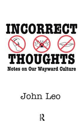 Leo |  Incorrect Thoughts | Buch |  Sack Fachmedien