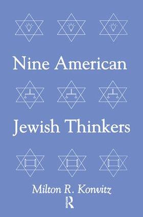 Konvitz |  Nine American Jewish Thinkers | Buch |  Sack Fachmedien
