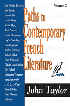 Taylor |  Paths to Contemporary French Literature | Buch |  Sack Fachmedien