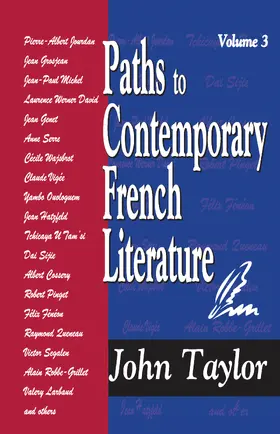 Taylor |  Paths to Contemporary French Literature | Buch |  Sack Fachmedien