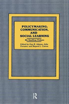 Vickers |  Policymaking, Communication, and Social Learning | Buch |  Sack Fachmedien