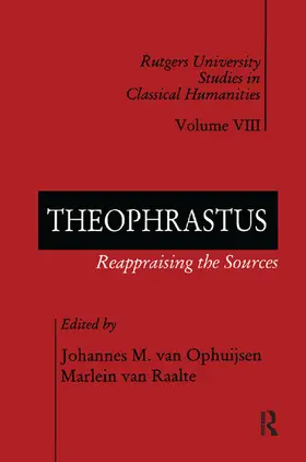 van Ophuijsen / van Raalte |  Theophrastus | Buch |  Sack Fachmedien