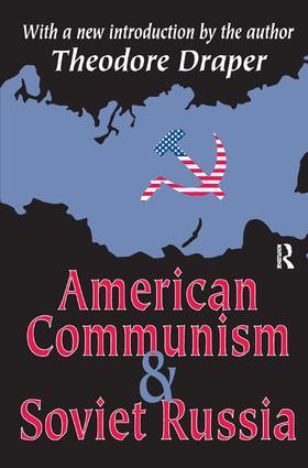 Draper |  American Communism and Soviet Russia | Buch |  Sack Fachmedien