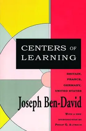 Ben-David |  Centers of Learning | Buch |  Sack Fachmedien