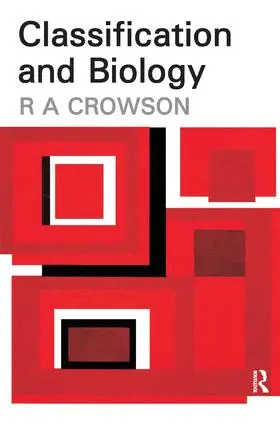 Crowson |  Classification and Biology | Buch |  Sack Fachmedien