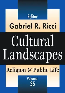 Ricci |  Cultural Landscapes | Buch |  Sack Fachmedien