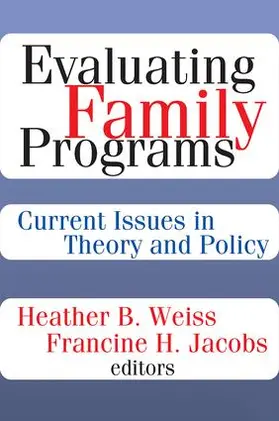 Jacobs |  Evaluating Family Programs | Buch |  Sack Fachmedien