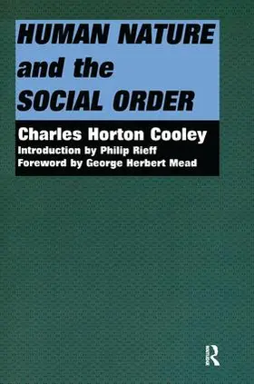 Cooley |  Human Nature and the Social Order | Buch |  Sack Fachmedien