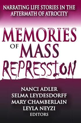 Leydesdorff |  Memories of Mass Repression | Buch |  Sack Fachmedien