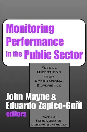 Mayne |  Monitoring Performance in the Public Sector | Buch |  Sack Fachmedien