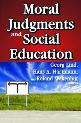 Hartmann |  Moral Judgments and Social Education | Buch |  Sack Fachmedien