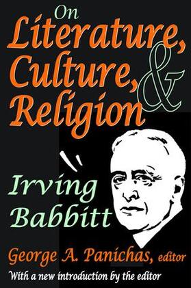 Babbitt |  On Literature, Culture, and Religion | Buch |  Sack Fachmedien