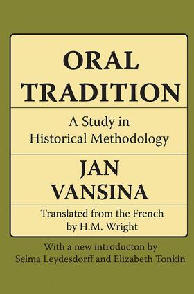 Allen / Vansina |  Oral Tradition | Buch |  Sack Fachmedien