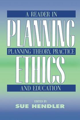 Straus / Hendler |  Planning Ethics | Buch |  Sack Fachmedien