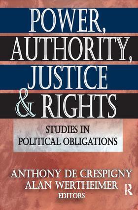 de Crespigny |  Power, Authority, Justice, and Rights | Buch |  Sack Fachmedien