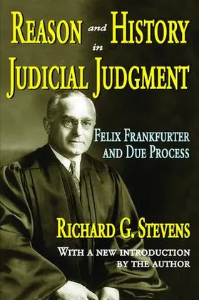 Stevens |  Reason and History in Judicial Judgment | Buch |  Sack Fachmedien